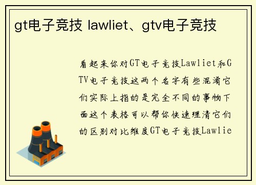 gt电子竞技 lawliet、gtv电子竞技